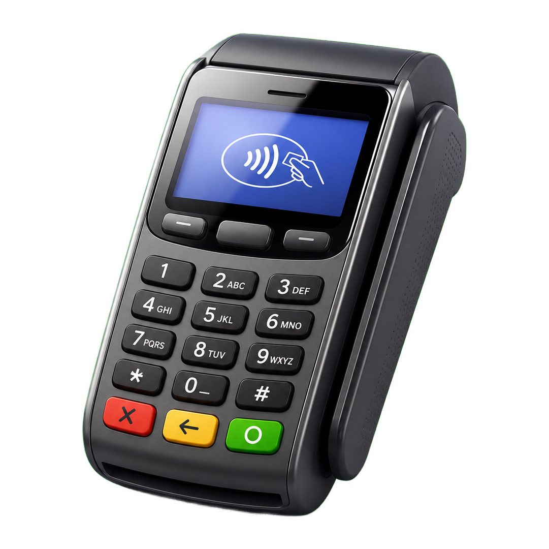 Datáfono para pagos con tarjeta